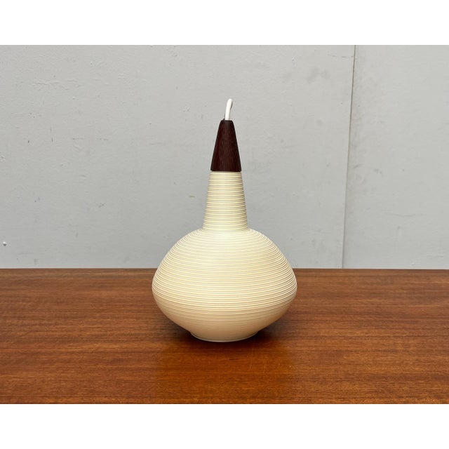 Mid-Century Modern Pendant Lamp by Yasha Heifetz for Rotaflex Heifetz, 1960s For Sale - Image 9 of 18