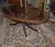 Wood Vintage Oval Inlaid Mahogany Coffee Table With Glass Top, Brass Claw Feet, 1950s For Sale - Image 7 of 7