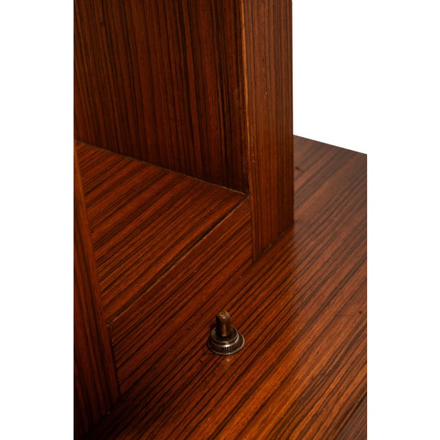 1960s Mid-Century Modern Freestanding Architectural Tower Floor Lamps in Oak After Frank Llyod Wright, Usa - Set of 2 For Sale - Image 18 of 18