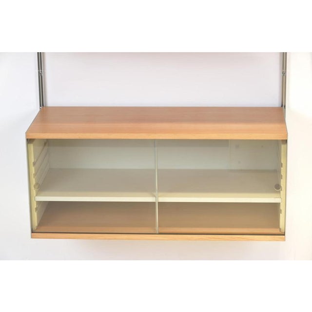 Gold Model 606 Shelving System in Beech by Dieter Rams for Vitsoe, Germany, 1960s For Sale - Image 8 of 12