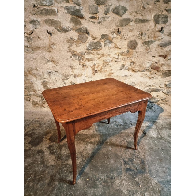 Late 18th Century French Cherrywood Side Table For Sale - Image 14 of 14