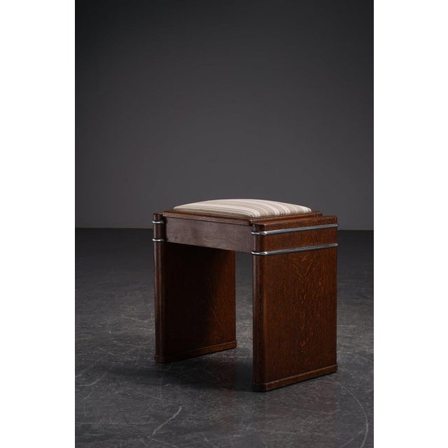 Art Deco Stool, 1930s For Sale - Image 6 of 17