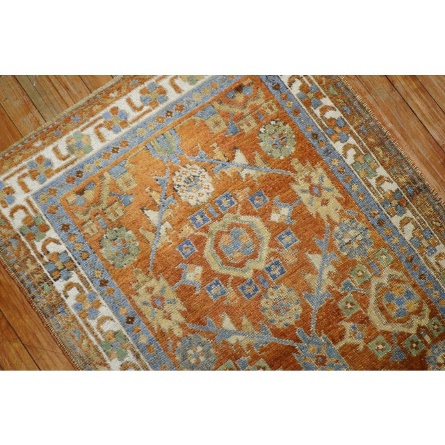 Early 20th Century Early 20th Century Persian Heriz Rug - 2'10" x 4'7" For Sale - Image 5 of 7