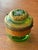 Green Victorian Moser Art Green Glass and Enamel Bohemian Dresser Box For Sale - Image 8 of 13