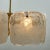Ice Glass Pendant Lamp by J. T. Kalmar, Austria, 1960s For Sale - Image 3 of 12