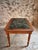 French Oak and Walnut Dining Table with Marble Top For Sale - Image 18 of 18