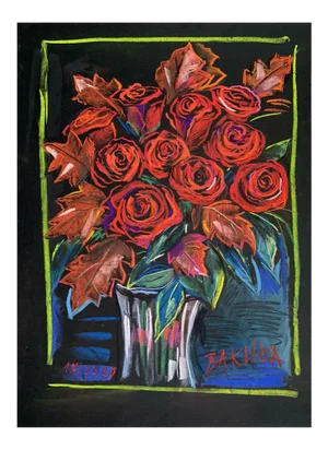 Hanna Bakula, Flowers, 2020