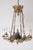 Gold Royal French Empire Gilt Bronze and Forest Green 8-Armed Chandelier, 1950s For Sale - Image 8 of 18