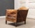 French Sheep Leather and Velvet Lounge Chair in the style of Louis Chambry, 1920s For Sale - Image 3 of 12