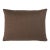 Schumacher Franc Linen 16" Lumbar Pillow In Chocolate For Sale