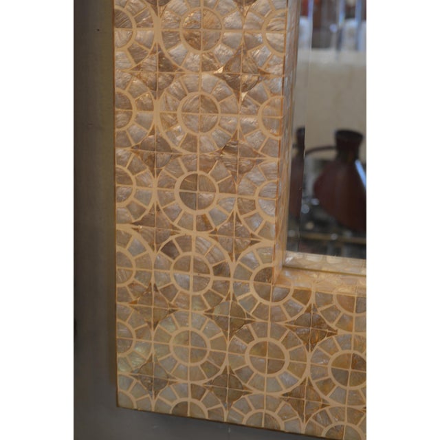 Mother Of Pearl Mirror Chairish