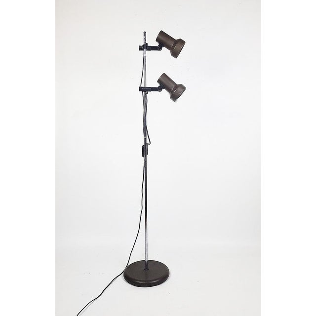 Metal Vintage Floor Lamp in Metal, 1970s For Sale - Image 7 of 10