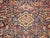 Vintage Persian Yazd Rug, Hand-Knotted Wool, Allover Floral Pattern, Navy & Red, 9x12 For Sale - Image 16 of 18