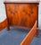 French Empire Flame Mahogany Twin Bed For Sale - Image 4 of 8