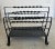 1960s Vintage French Twisted Wrought Iron Magazine Rack For Sale - Image 11 of 12