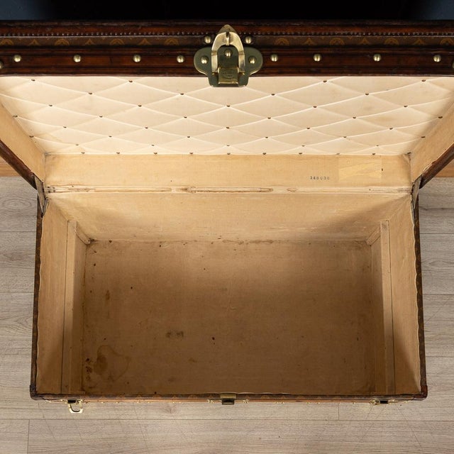 20th Century Trunk in Monogram Canvas from Louis Vuitton, France, 1900s For Sale - Image 10 of 18