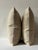Custom-tailored Calvinfabrics “Cane Texture” color Daffodil 20”x20” feather/down pillows. Hidden zipper closures. New...