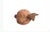 Late 20th Century Late 20th Century Artisan Hand-Molded Terracotta Pomegranate Sculptures With Metal Foliage - Pair For Sale - Image 5 of 9