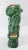19th Century 19th Century Chinese Sancai Green Glazed Foo Dog Figure For Sale - Image 5 of 8