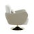 2020s Mercer Swivel Lounge Chair With Pillow, Beige For Sale - Image 5 of 7