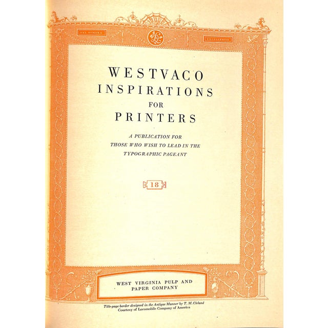 "Westvaco Inspirations for Printers No. 10-19" 1926 For Sale - Image 4 of 18