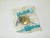 1960s 1960's Vintage Mid-Century Brass Cabinet Knobs Nos Nib - a Pair For Sale - Image 5 of 5