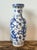 Traditional Vintage Asian Blue and Whits Dragon Vase For Sale - Image 3 of 12