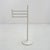 Metal White Standing Towel Rack by Makio Hasuike for Gedy, 1970s For Sale - Image 7 of 7