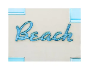 Retro Beach Neon Sign Photograph