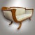 White Antique Biedermeier Sofa, 1860s For Sale - Image 8 of 8