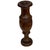 American Vintage Ironwood Carved Decorative Vase For Sale - Image 3 of 5