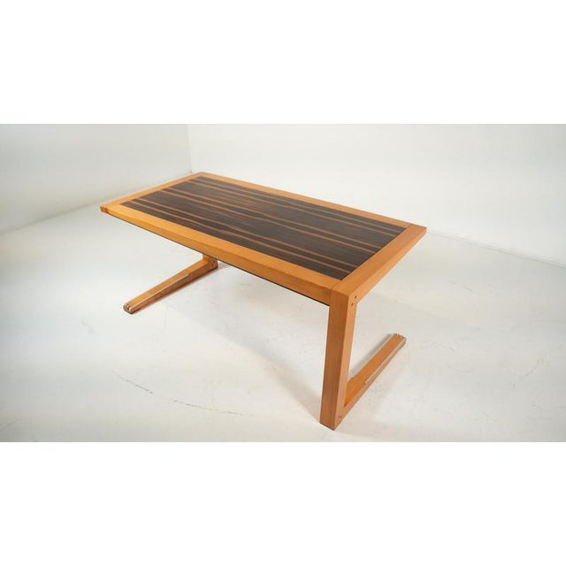 Mid-Century Desk and Matching Chair attributed to Massimo Scolari for Giorgetti, Italy, 1990s, Set of 2 For Sale - Image 6 of 17