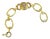 A 1990s Costume Jewelry Gilt Metal Coin Bracelet in the Manner of Bulgari For Sale