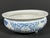 Late 20th Century Chinese Art Late 20th Century Porcelain Blue and White Incense Burner Floral and <ountain Scenery Design For Sale - Image 5 of 15