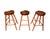 Thomas Moser Thomas Moser Cherry Bar Stools Saddle Seat For Sale - Image 4 of 9