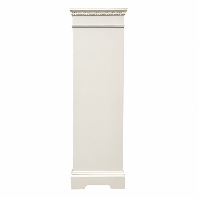 Mid 20th Century Antique Neoclassical Bookcase in Benjamin Moore Seapearl Lacquer For Sale - Image 5 of 8