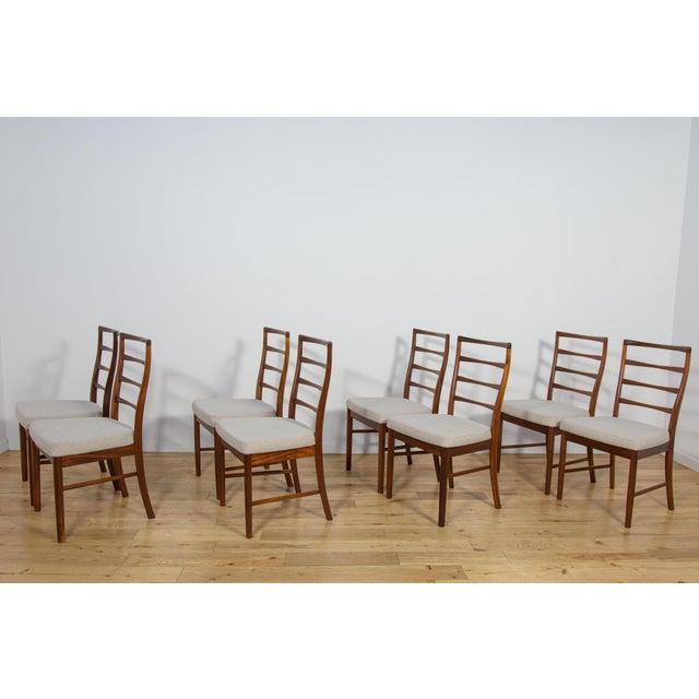 1960s Mid-Century Dining Chairs from McIntosh, United Knigdom, 1960s, Set of 8 For Sale - Image 5 of 18