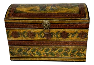 Vintage Maitland - Smith Chinoiserie Trunk Style Box