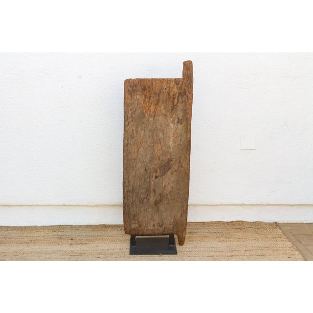 Wood 19th Century Cowrie Motif African Door For Sale - Image 7 of 8