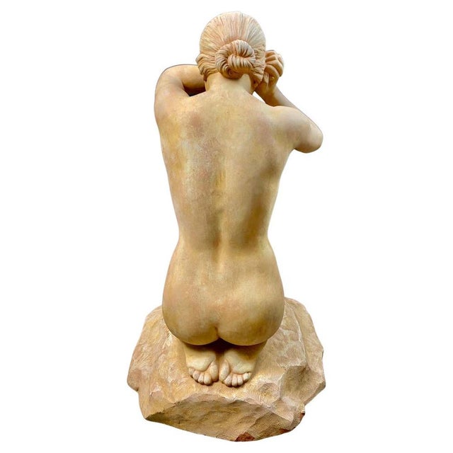 Stanislas Lami, Nude Woman, Early 20th Century, Terracotta For Sale - Image 8 of 18