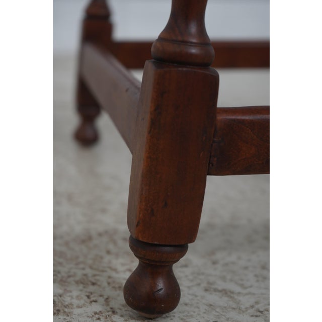 Brown Bob Timberlake Cherry Oval Tavern Side Table For Sale - Image 8 of 16