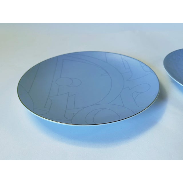 Christian Dior Set of 2 Logo Plates For Sale - Image 9 of 11