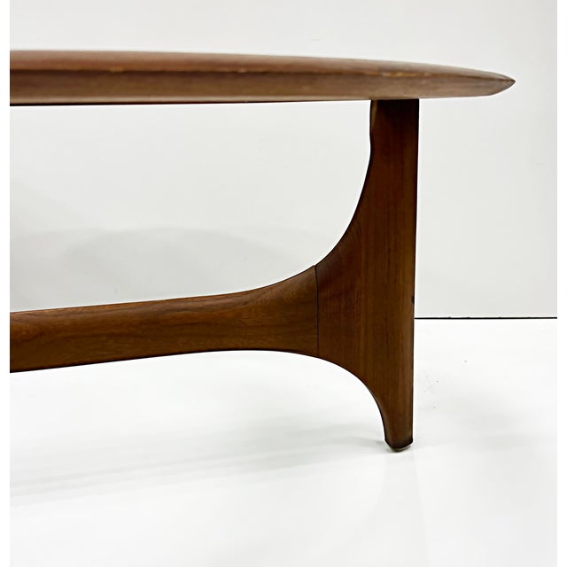 Mid Century Lane Trefoil Clover Leaf Coffee Table With Glass Chairish