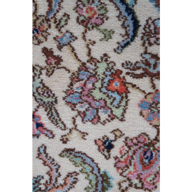 Karastan 100% Wool Floral Palmette Animal 738 Area Rug Carpet Mat 4' X 6' For Sale - Image 13 of 13