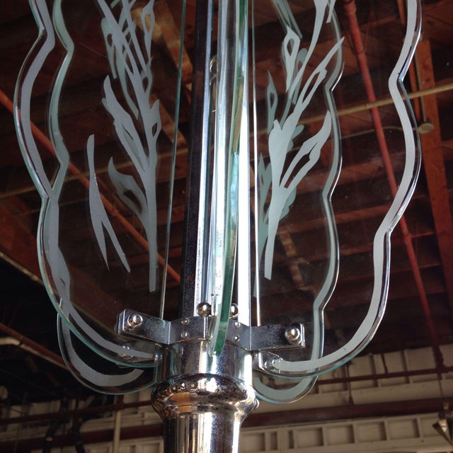Transparent Art Deco Butterfly Chandelier For Sale - Image 8 of 10