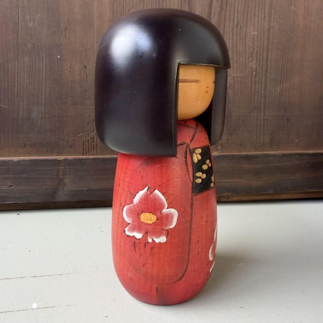 1970s Vintage Japanese Kokeshi by Masae Fujikawa, 1970s For Sale - Image 5 of 7