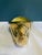 Vintage Gold Ceramic Shell Planter or Vase For Sale - Image 4 of 8