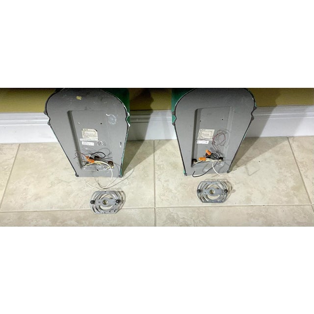 Pair of Powder Coated Aluminium Wall Lantern For Sale - Image 10 of 12