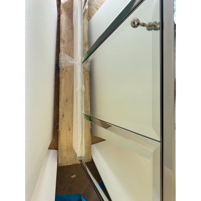 Baker Furniture Company Mirrored Mode Accent Chest Cabinet by Baker Furniture For Sale - Image 4 of 12