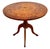 Mid-Century Walnut with Marquetry Round Side Table, 1950s For Sale - Image 10 of 10